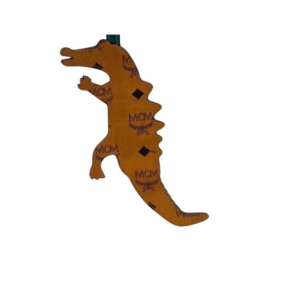 MCM Crocodile Zoo Visetos Leather Charm - Picture 2 of 4